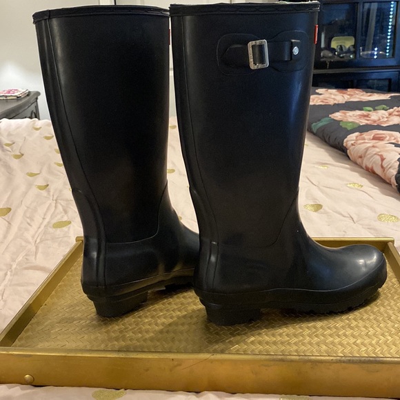 Hunter tall boots black 9 women - Picture 4 of 5